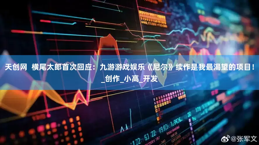 天创网  横尾太郎首次回应：九游游戏娱乐《尼尔》续作是我最渴望的项目！_创作_小高_开发