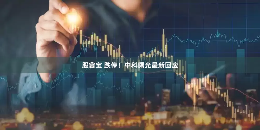 股鑫宝 跌停！中科曙光最新回应